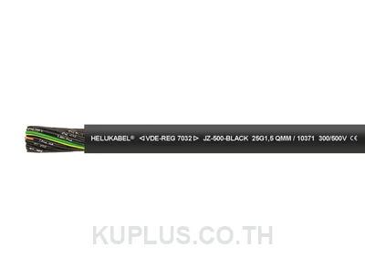 สายมัลติคอร์ JZ-500 Black 4 G 35 sq.mm เปลือกสีดำ #10387