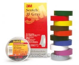 สก๊อตเบอร์ 35 เทปพันสายไฟ ขนาด 3/4 นิ้ว x 66 ฟุต (20 เมตร), สีเขียว - SCOTCH? NO.35, SIZE 3/4 IN X 66 FT (20 M ) GREEN