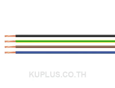 สาย  H05V-K สายซิงเกิ้ลคอร์ HELUKABEL ขนาด 0.5 sq.mm  (Green-Yellow)