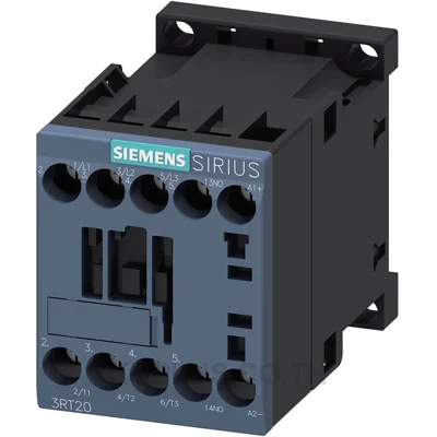 power contactor, AC-3e/AC-3, 16 A, 7.5 kW / 400 V, 3-pole, 230 V AC, 50/60 Hz, auxiliary contacts: 1 NO, spring-loaded terminal