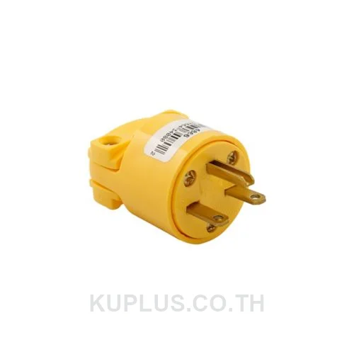 ปลั๊กตัวผู้ 3ขา 15A 250Vac เบอร์ 4866 COOPER