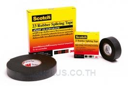 สก๊อตเบอร์ 23 เทปพันไฟฟ้าแรงสูง/ เทปพันละลาย 3/4 นิ้ว x 6 ฟุต - SCOTCH? NO. 23 RUBBER SPLICING TAPE, SIZE 3/4 IN X 6 FT