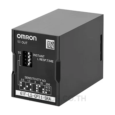 ชุดควบคุมระดับน้ำ (Floatless Level) OMRON 61F-LS-CP11-ARA Relay 100-240 V AC
