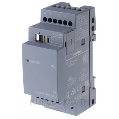 6ED1055-1MA00-0BA2, Siemens LOGO! 8 Expansion Module, 12 → 24 V dc, 2 x Input Without Display