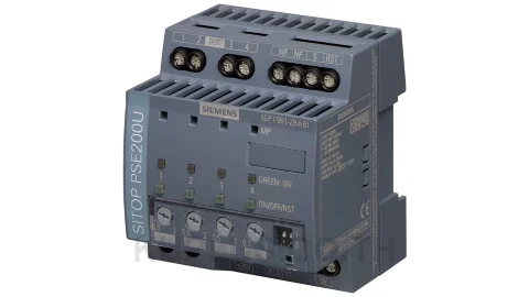 SITOP PSE200U 3 A NEC CLASS 2 Selectivity module 4-channel input: DC 24 V/12 A output: 24 V/4x 3A NEC class 2 Level adjustable 0.5-3 A mit status message for each output