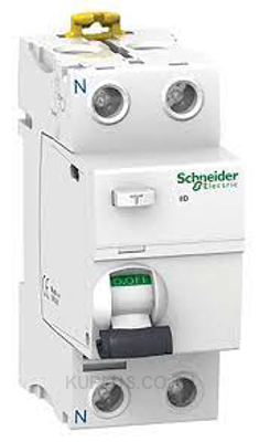 ACTI9 IID 2P 63A 30MA A-TYPE RESIDUAL CU