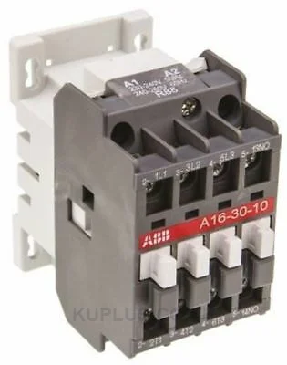 ABB A Line A9 3 Pole Contactor, 4 kW, 230 V ac Coil,A26-30-01 220V