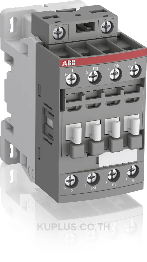 ABB AF09-22-00-11 Contactor, 4-pole, 25 A, Coil 24 - 60 V AC / 20 - 60 V DC