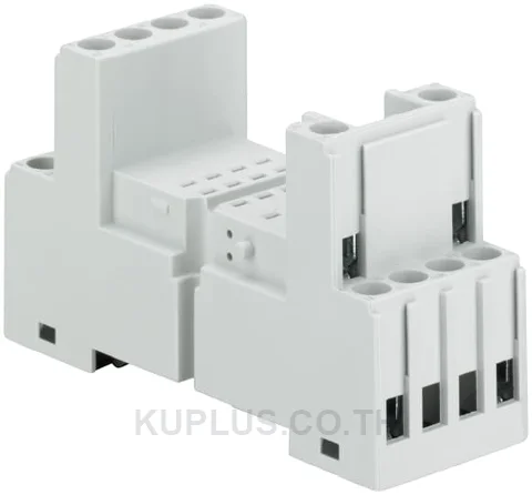 CR-M4SS ABB CR-M Relay Socket, Standard Socket, for 2 and 4-contact relays #1SVR405651R3000