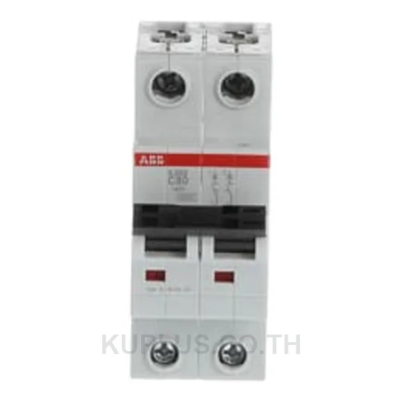 2CDS252230R0804, เซอร์กิตเบรกเกอร์ขนาดเล็ก (MCB) ABB System M Pro SY202-C80 2P 80A Curve C ทนกระแสลัดวงจร Icn 10kA