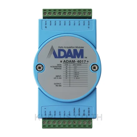 ADAM-4017+, โมดูล I/O / เก็บข้อมูล Advantech ADAM 8 ช่อง Modbus