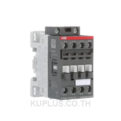 ABB AF09Z-30-10-21 Contactor, 3-pole, 9.5 A, 5.5 kW, Coil 24 - 60 V AC / 20 - 60 V DC