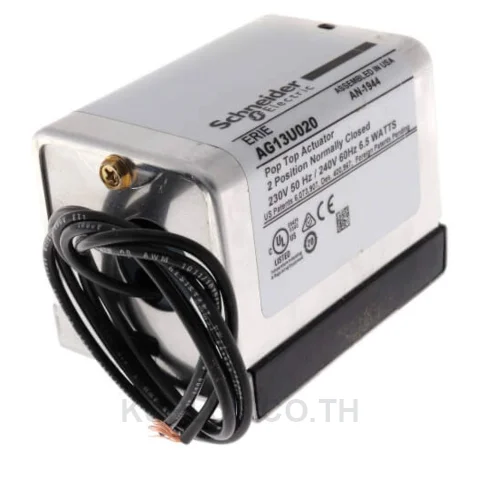 AH13U020 - SCHNEIDER ELECTRIC 2-POSITION, 220/230V, HCO, N.C., GENERAL TEMP, 18" LEADS