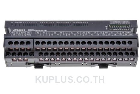 PLC CC-Link Remote I/O Module; 16 inputs 24VDC; 16 tran. outputs; sink; screw