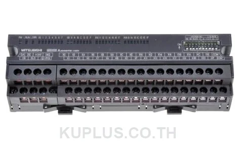 โมดูล I/O ระยะไกล CC-Link Mitsubishi AJ65SBTB1-32DT2 อินพุต 16 จุด 24VDC