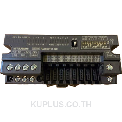 AJ65SBTC1-32D,CC-Link Remote :  16Points  24 V DC Input (Sink) 16 Points Output Transistor (Sink),e-Con