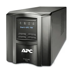 SMT750IC, เครื่องสำรองไฟ UPS APC Smart-UPS (จอ LCD) 750 VA/500 W Line-Interactive แบบตั้งพื้น (Tower) มี SmartConnect เอาต์พุต 230 V AC 1PH