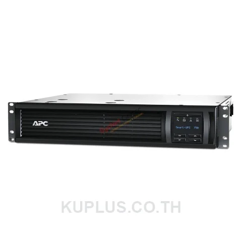 SMT750RMI2UC APC Smart-UPS UPS, 750 VA/500 W, line-interactive, rack-mount 2U, SmartConnect, 230 V AC 1PH output