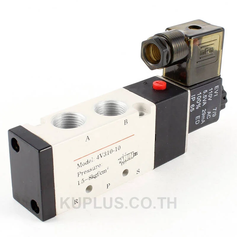 โซลินอยด์วาล์ว Solenoid Valve AirTac รุ่น 4V310-10