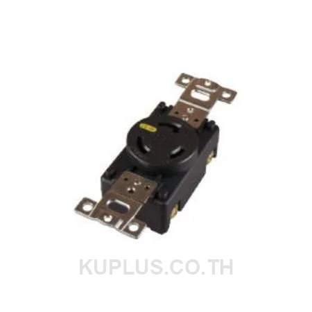 3210-L5 ปลั๊กตัวเมียฝังขาล็อค 2P(2P,2W ) 20A 125V