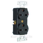 7120GD ปลั๊กตัวเมียฝังขาล็อค 2P(2P,3W GND ) 15A 250V