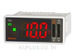 Refrigeration Temperature Controller, 3 digit display,1CH input(NTC or RTD)(Inlet Temperature and Digital Input(DI)) Compressor and Defrost and Auxiliary(Alarm/Evaporator-Fan)output, Compressor 16A 1a Contact, 100-240VAC 50/60Hz, W77 x H35mm