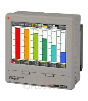 Recorder, Paperless Type, 16 Channel, Alarm Relay Output 6 Channels, Digital Input 2 Channels, RS422/485, Ethernet, USB Device, 100 - 240 VAC 50/60 Hz