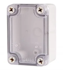 Enclosure Lift Off Cover PC Clear 2.56×3.74×2.17"