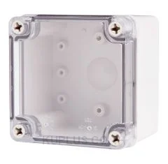 Enclosure Lift Off Cover PC Clear 3.94×3.94×2.95"