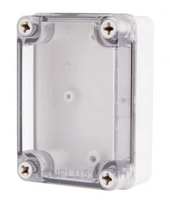 Enclosure Lift Off Cover PC Clear 3.15×4.33×1.77"