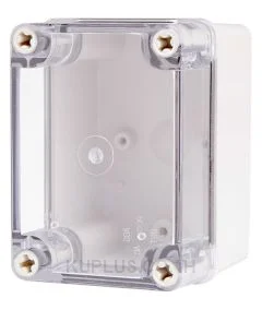 Enclosure Lift Off Cover PC Clear 3.15×4.33×3.35"