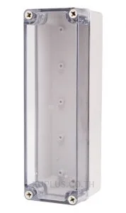 Enclosure Lift Off Cover PC Clear 3.15×9.84×3.35"