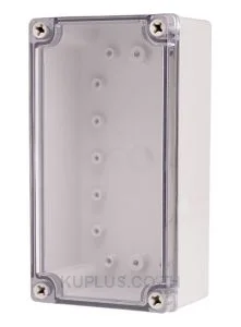 Enclosure Lift Off Cover PC Clear 3.94×7.28×2.76"