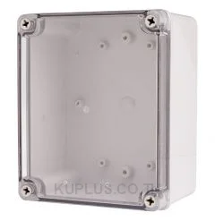 Enclosure Lift Off Cover PC Clear 5.51×6.69×3.74"