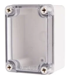 Enclosure Lift Off Cover PC Clear 3.15×4.33×2.76"