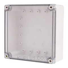 Enclosure Lift Off Cover PC Clear 6.30×6.30×2.76"