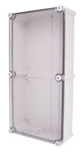 Enclosure Lift Off Cover ABS Clr 11.02×22.05×5.12"