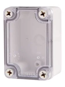 Enclosure Lift Off Cover ABS Clear 2.56×3.74×2.17"