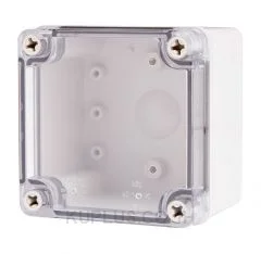 Enclosure Lift Off Cover ABS Clear 3.94×3.94×2.95"
