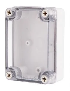 Enclosure Lift Off Cover ABS Clear 3.15×4.33×1.77"