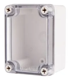 Enclosure Lift Off Cover ABS Clear 3.15×4.33×2.76"