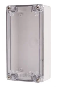 Enclosure Lift Off Cover ABS Clear 3.15×6.30×2.17"