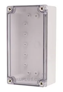 Enclosure Lift Off Cover ABS Clear 3.94×7.28×2.76"