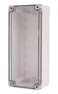 Enclosure Lift Off Cover ABS Clear 3.94×9.06×2.76"