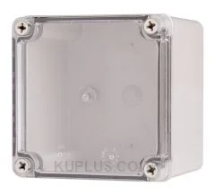 Enclosure Lift Off Cover ABS Clear 4.92×4.92×3.94"