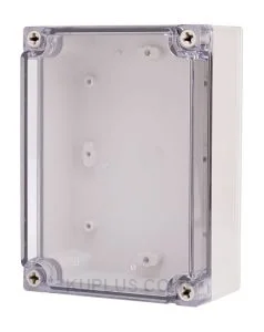 Enclosure Lift Off Cover ABS Clear 4.92×6.89×2.95"