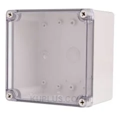 Enclosure Lift Off Cover ABS Clear 5.91×5.91×3.94"