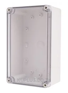 Enclosure Lift Off Cover ABS Clear 5.51×9.06×3.74"
