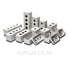 Enclosure, PB/Switch Box, Ø22mm, ABS, 4 Hole,