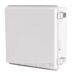 Enclosure, Hinge/Latch, ABS Gray 11.81×11.81×5.91"